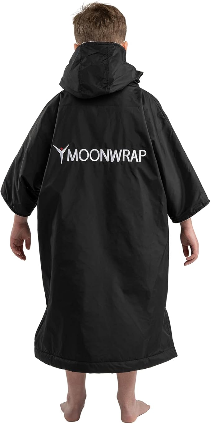 Ready Made: Frostfire | Moonwrap Kids' Waterproof Changing Robe: Size XS: NAVY