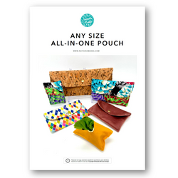 INSTRUCTIONS: Any Size All-In-One Pouch: PRINTED VERSION