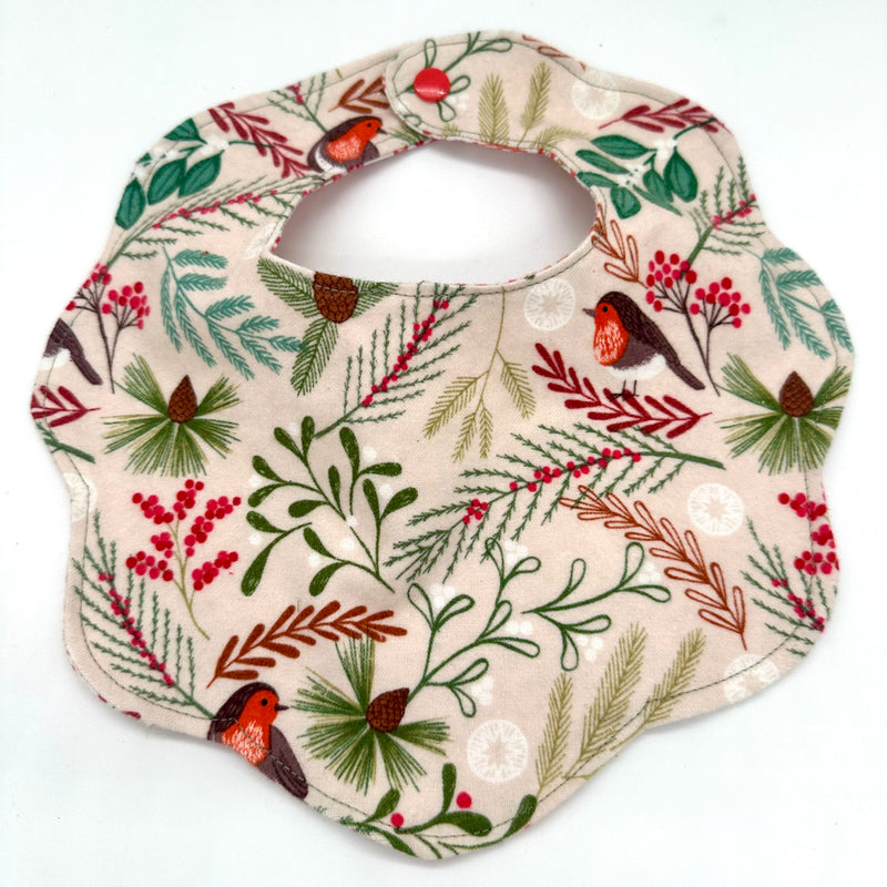 INSTRUCTIONS: Reversible Scalloped Bib: PRINTED VERSION