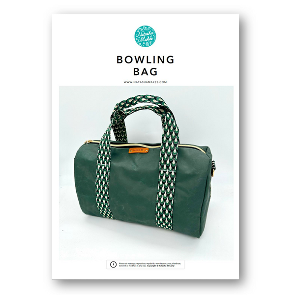 INSTRUCTIONS: Bowling Bag: PRINTED VERSION