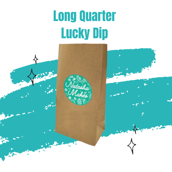 Natasha's Lucky Dip: 6 DESIGNER Mystery Long Quarter bundle