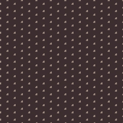 Suzy Quilts for Art Gallery Fabrics | Duval 'Tiny Moon' Truffle DUV60303: by the ½m