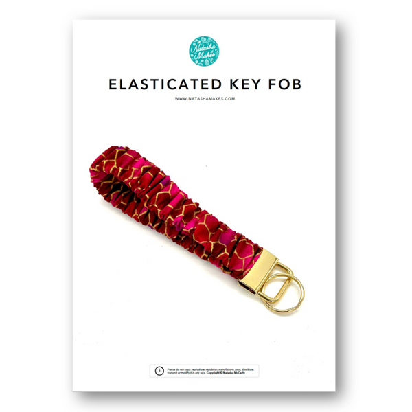 INSTRUCTIONS: Elasticated Key Fob: PRINTED VERSION