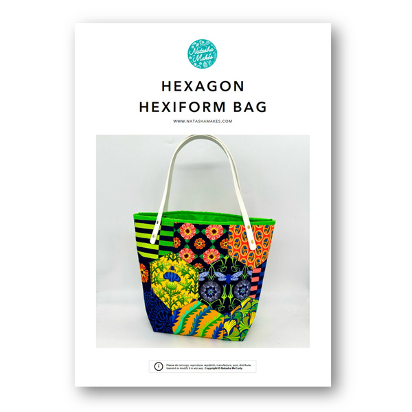 INSTRUCTIONS: Hexagon Hexiform Bag: PRINTED VERSION