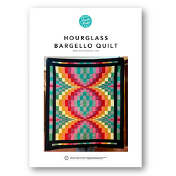 INSTRUCTIONS: Hourglass Bargello Quilt: PRINTED VERSION