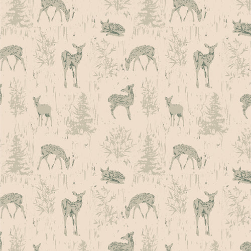 BOLT END SALE: Sharon Holland for Art Gallery Fabrics | Juniper 'Yearling' Camouflage JUN22106: Approx 2.5m