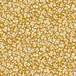 Liberty | Denim Florals 'Dainty Meadow' Ochre 401A: by the ½m