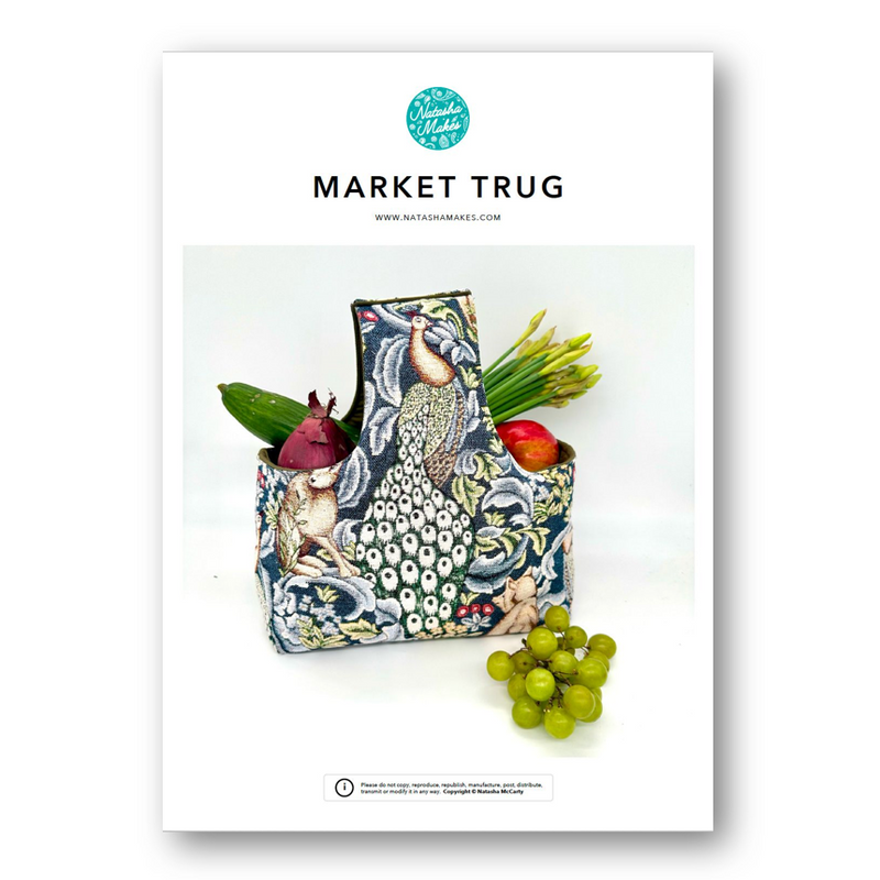 INSTRUCTIONS: Market Trug: PRINTED VERSION