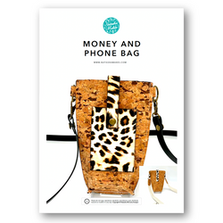 INSTRUCTIONS with PAPER TEMPLATES: Money and Phone Bag: PRINTED VERSION