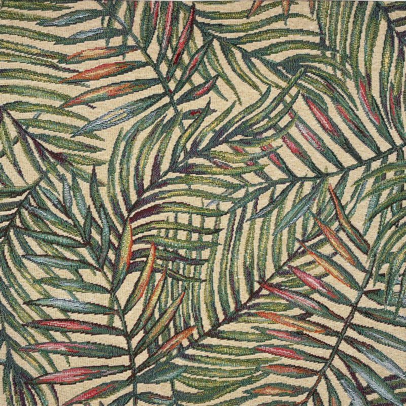 Chatham Glyn | Luxury Weight Cotton Rich Tapestry Fabric 'Tropical Palm' NWF030: by the METRE