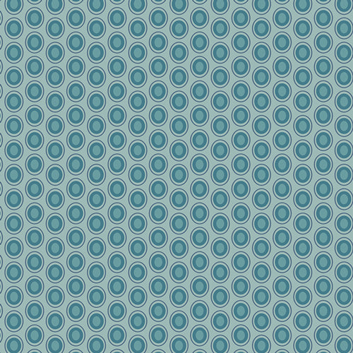 BOLT END SALE: AGF Studio for Art Gallery Fabrics | Oval Elements 'Dungaree Dots' OE938: Approx 2.4m