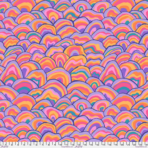 Kaffe Fassett Collective | August 2024 'Wobble' Pastel PWBM092.PASTEL: by the 1/2m