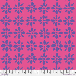 Kaffe Fassett Collective | August 2024 'Snow Flower' Pink PWBM094.PINK: by the 1/2m