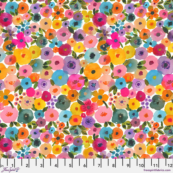 Carolyn Gavin | Sweet Somethings 'Flower Beauties' PWCG014 BRIGHT: by the 1/2m