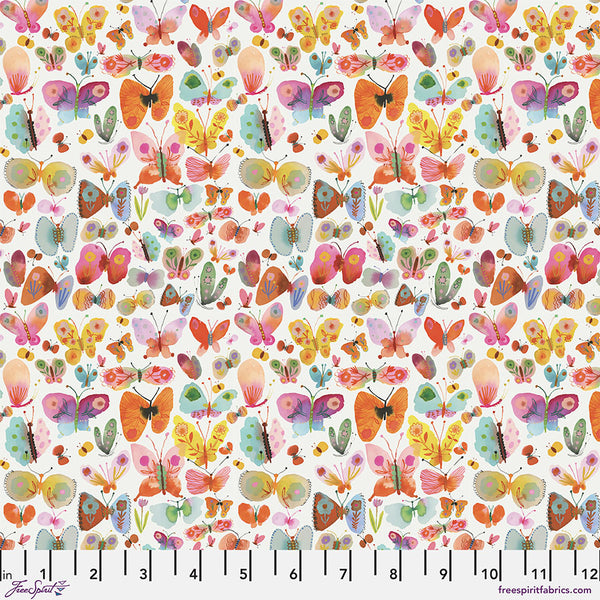 Carolyn Gavin | Sweet Somethings 'Butterflies Delight' PWCG020 WHITE: by the 1/2m