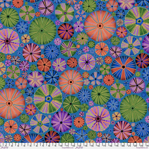 Kaffe Fassett Collective | August 2024 'Urchins' Dark PWPJ125.DARK: by the 1/2m