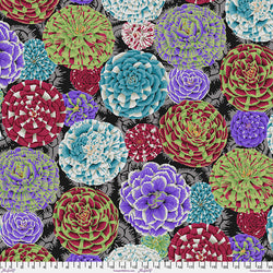 Kaffe Fassett Collective | August 2024 'Japonica' Contrast PWPJ130.CONTRAST: by the 1/2m