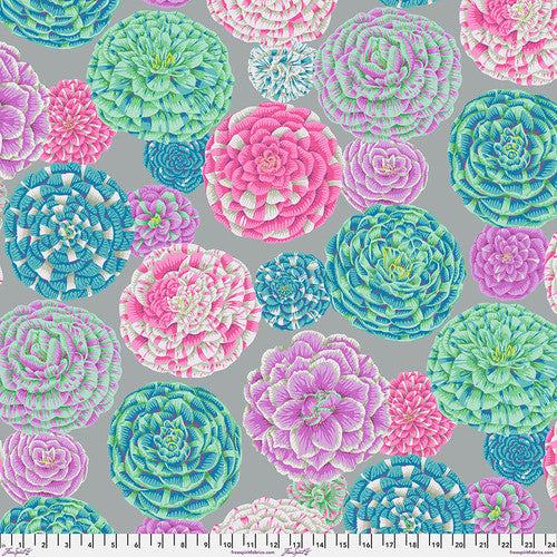 Kaffe Fassett Collective | August 2024 'Japonica' Pastel PWPJ130.PASTEL: by the 1/2m