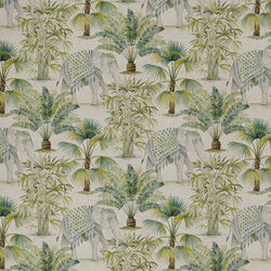 Chatham Glyn | Showcase Linen Look Cotton Rich Fabric 'Jaipur' SLL010: PRECUT 1 METRE