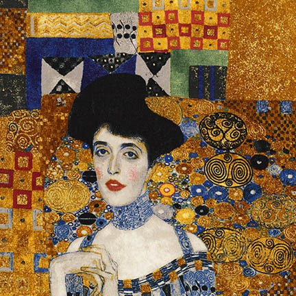 Robert Kaufman | Gustav Klimt 'Portrait of Adele Bloch-Bauer I (The Lady in Gold / The Woman in Gold)': Approx 60cm Panel