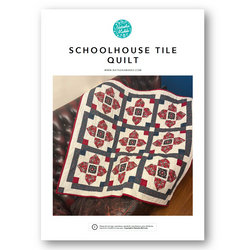 INSTRUCTIONS: Schoolhouse Tile Quilt: PRINTED VERSION