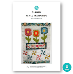 INSTRUCTIONS: Bloom Wall Hanging Pattern: DIGITAL DOWNLOAD