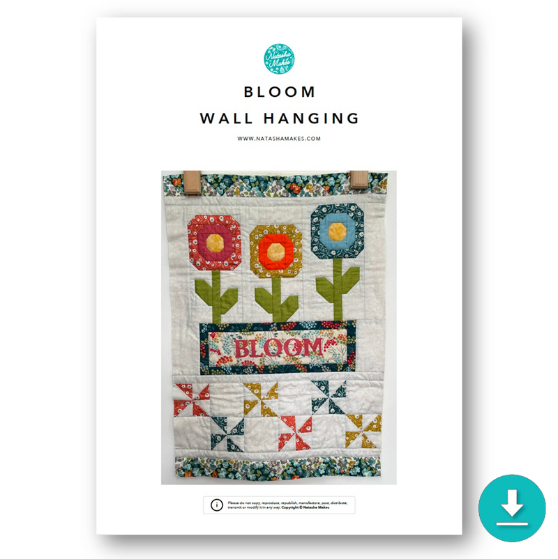 INSTRUCTIONS: Bloom Wall Hanging Pattern: DIGITAL DOWNLOAD