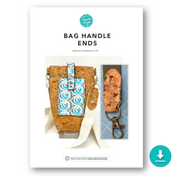 INSTRUCTIONS: Bag Handle Ends: DIGITAL DOWNLOAD