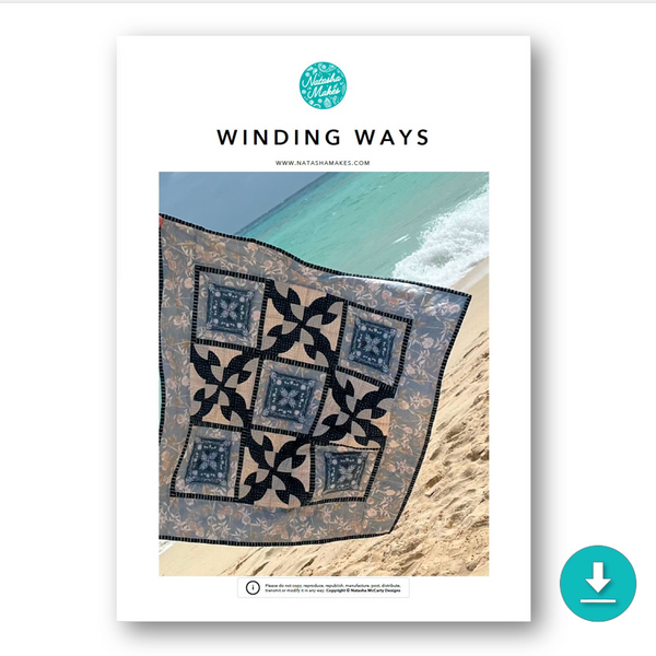 INSTRUCTIONS: Winding Ways: DIGITAL DOWNLOAD