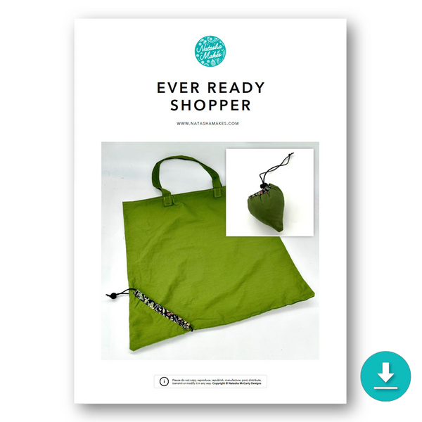 INSTRUCTIONS: Ever Ready Shopper: DIGITAL DOWNLOAD