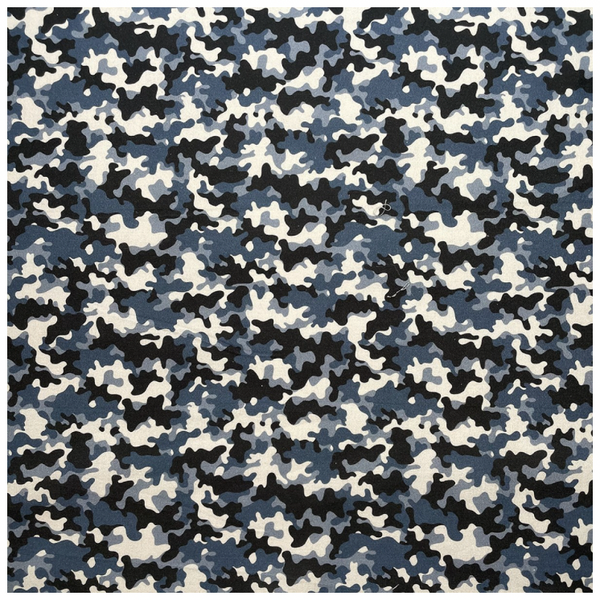 Chatham Glyn | 140cm wide Crafty Cottons Digitally Printed 100% Cotton Fabric 'Camouflage 4' CC184: by the 1/2m