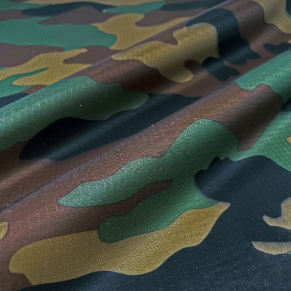 Crafty by Chatham Glyn | PATTERNED Polyester Ripstop Fabric: 150cm wide: RIPS004 Camouflage: by the METRE