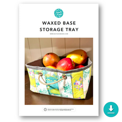 INSTRUCTIONS: Waxed Base Storage Tray: DIGITAL DOWNLOAD