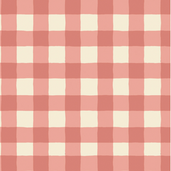 Maureen Cracknell for Art Gallery Fabrics | FLANNEL 'Plaid of My Dreams' Blush AGFF804: PRECUT 1 METRE