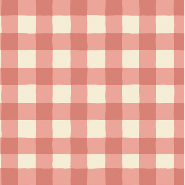 Maureen Cracknell for Art Gallery Fabrics | FLANNEL 'Plaid of My Dreams' Blush AGFF804: PRECUT 1 METRE