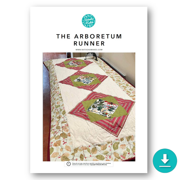 INSTRUCTIONS: The Arboretum Runner: DIGITAL DOWNLOAD