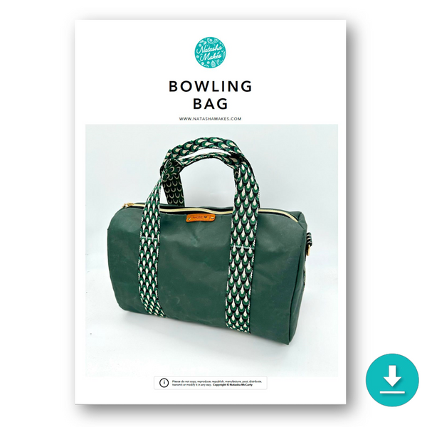 INSTRUCTIONS: Bowling Bag: DIGITAL DOWNLOAD