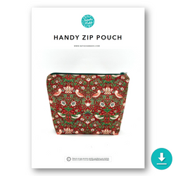 INSTRUCTIONS: Handy Zip Pouch: DIGITAL DOWNLOAD