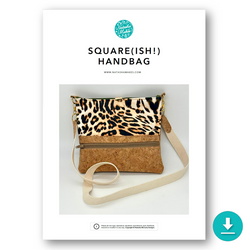 INSTRUCTIONS: Square(ish!) Handbag: DIGITAL DOWNLOAD