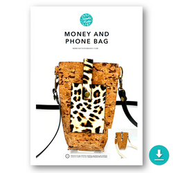 INSTRUCTIONS: Money and Phone Bag: DIGITAL DOWNLOAD