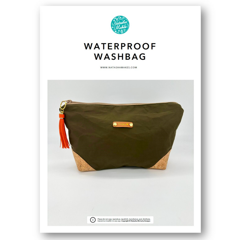 INSTRUCTIONS: Waterproof Washbag: PRINTED VERSION