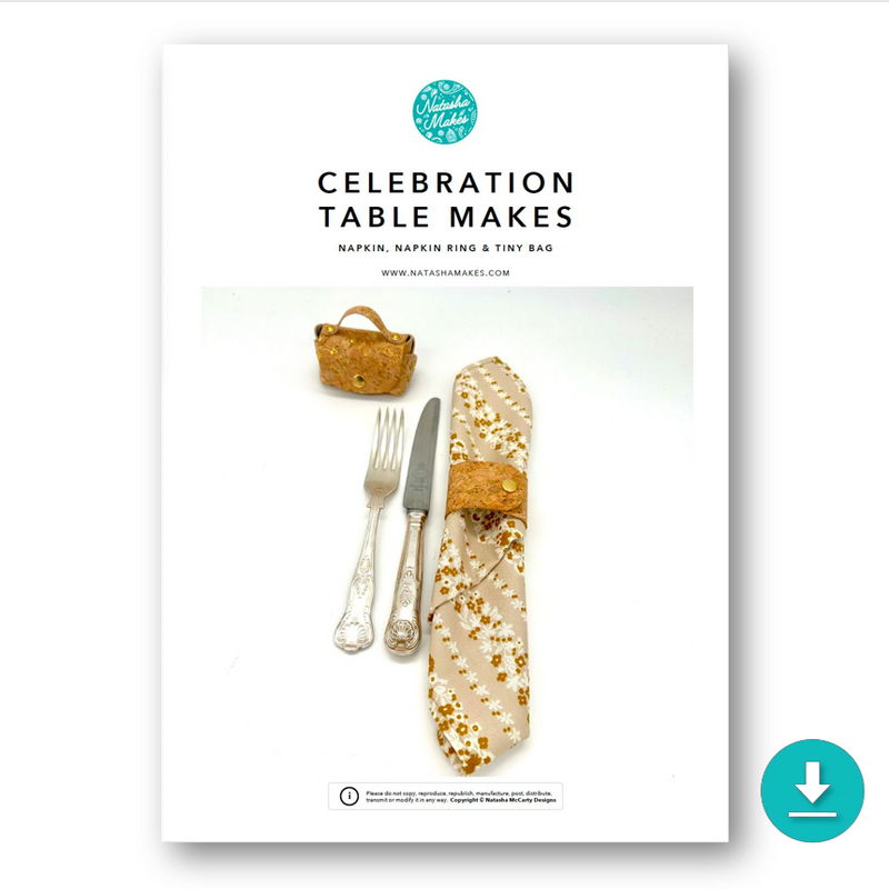 INSTRUCTIONS: Celebration Table Makes: DIGITAL DOWNLOAD