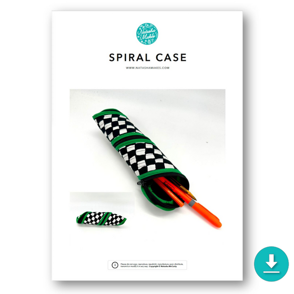 INSTRUCTIONS: Spiral Case: DIGITAL DOWNLOAD