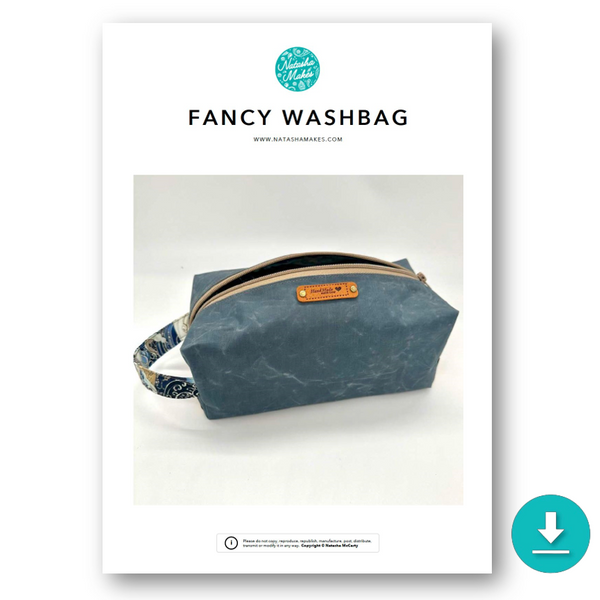 INSTRUCTIONS: Fancy Washbag: DIGITAL DOWNLOAD