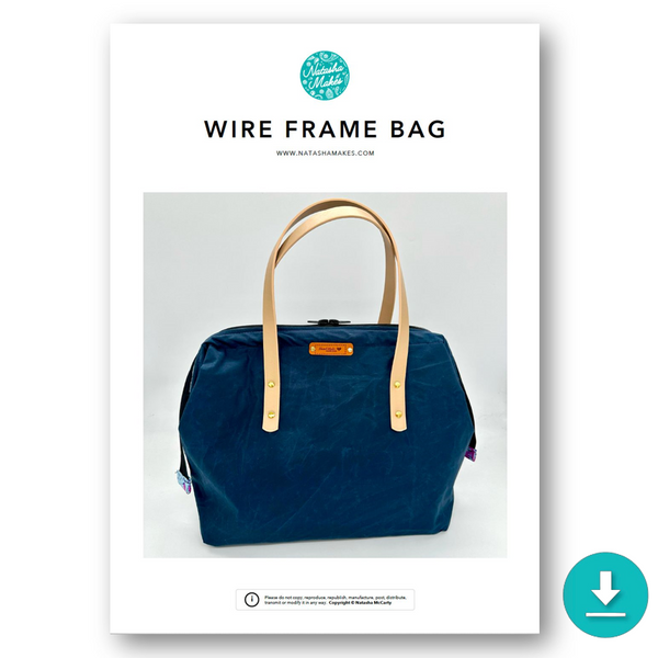 INSTRUCTIONS: Wire Frame Bag: DIGITAL DOWNLOAD