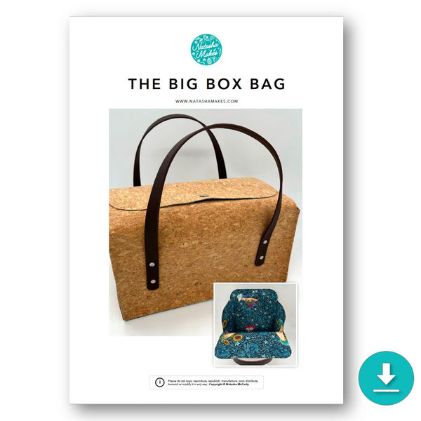 INSTRUCTIONS: The Big Box Bag: DIGITAL DOWNLOAD