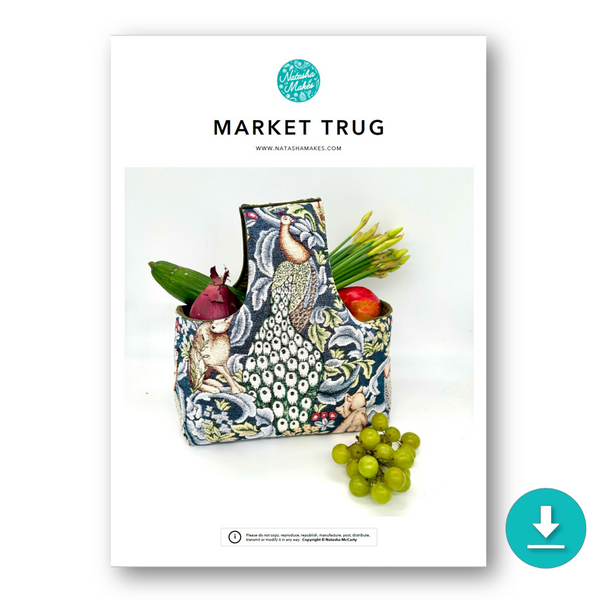 INSTRUCTIONS: Market Trug: DIGITAL DOWNLOAD