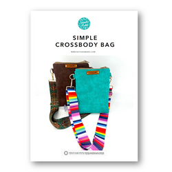 INSTRUCTIONS: Simple Crossbody Bag: PRINTED VERSION