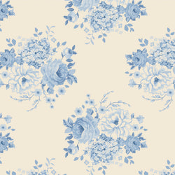 Tilda | Sunday Brunch Collection: 100597 'Mia' Blue: by the ½m