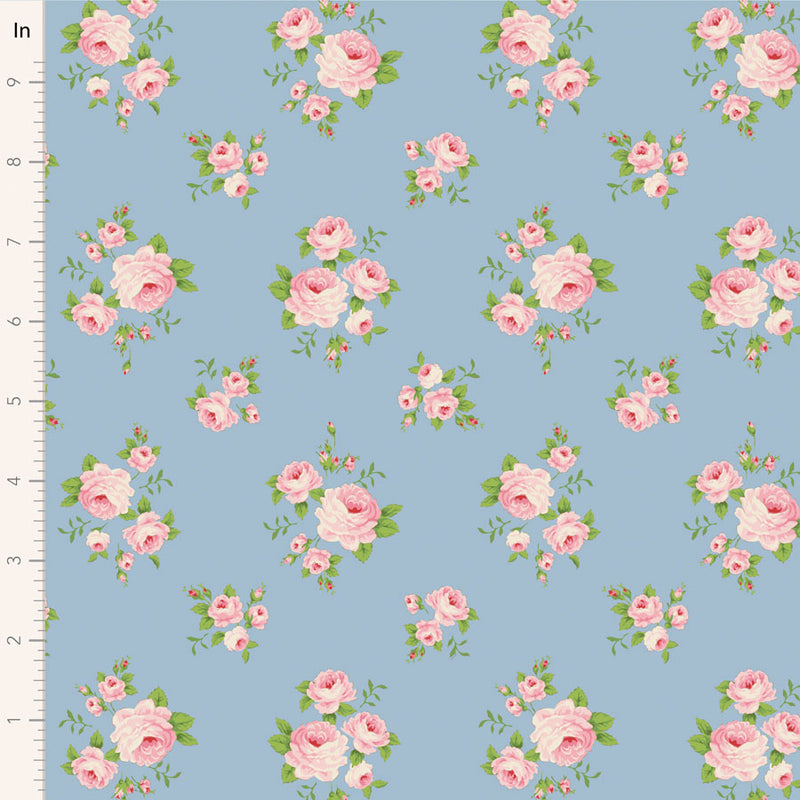 Tilda | Sunday Brunch Collection: 100599 'Mille' Sky: by the ½m